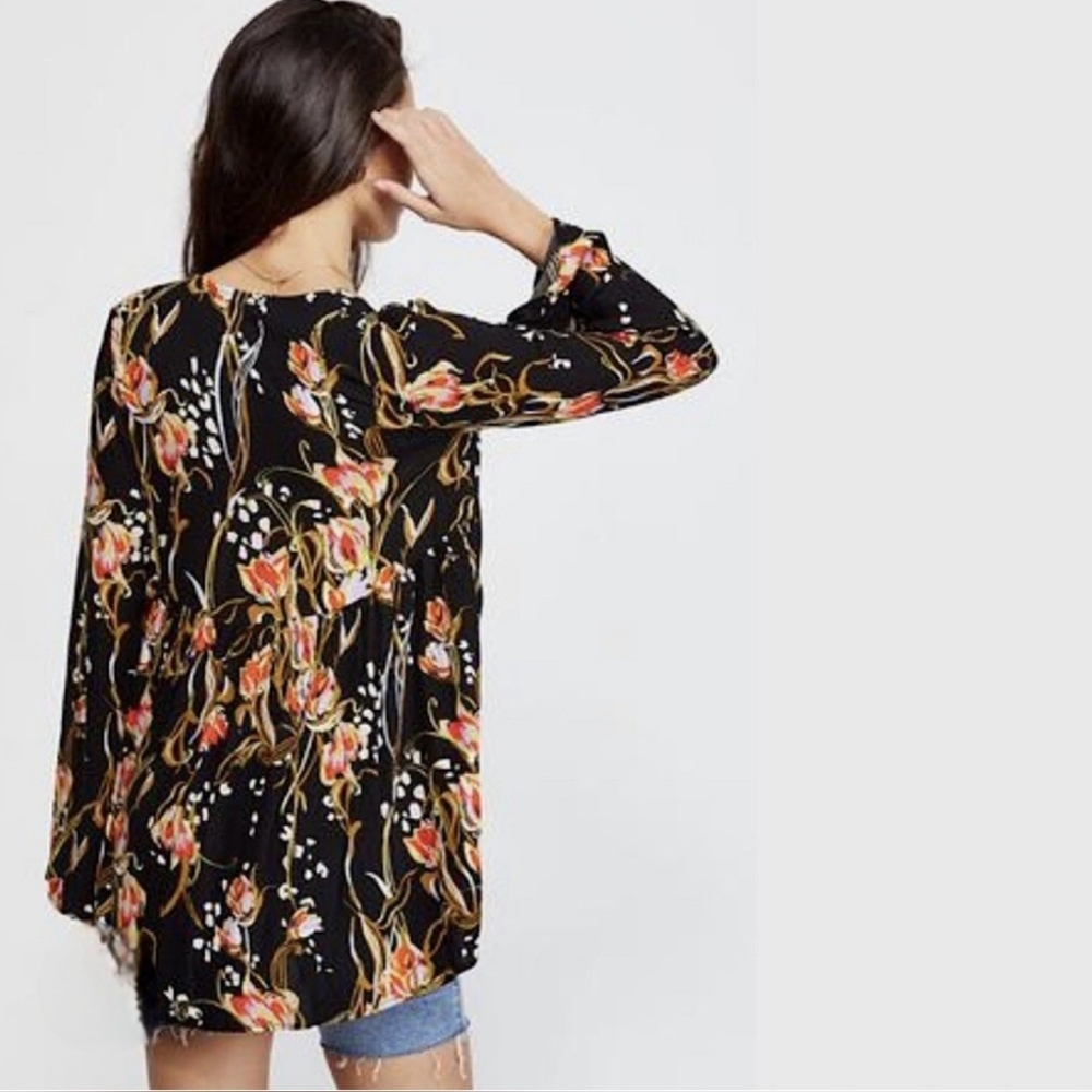 Free People Ella Floral Tunic - Picture 2 of 4
